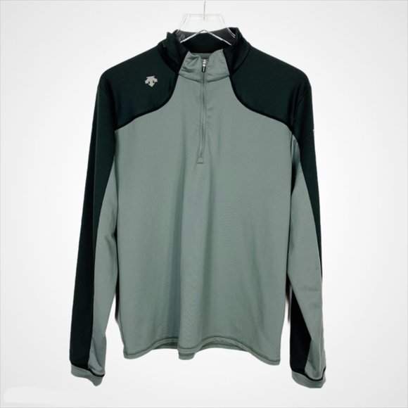 Descente 1/4 Zip Mid Layer Pullover | S - Picture 2 of 8